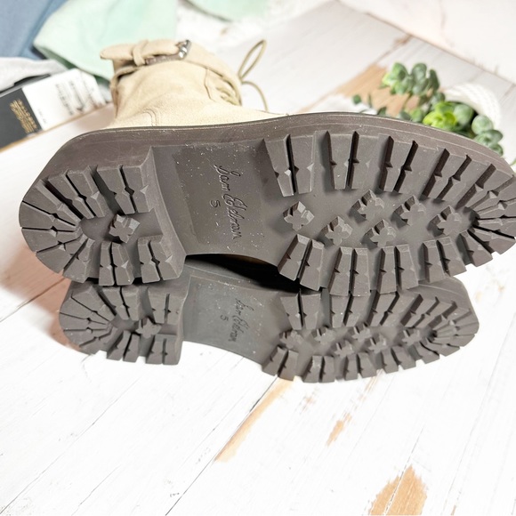 Sam Edelman Junip Brown Combat Lace Up Ankle Boots size US 5 NWOB - Picture 10 of 11